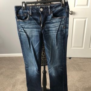 American Eagle skinny crop jeans